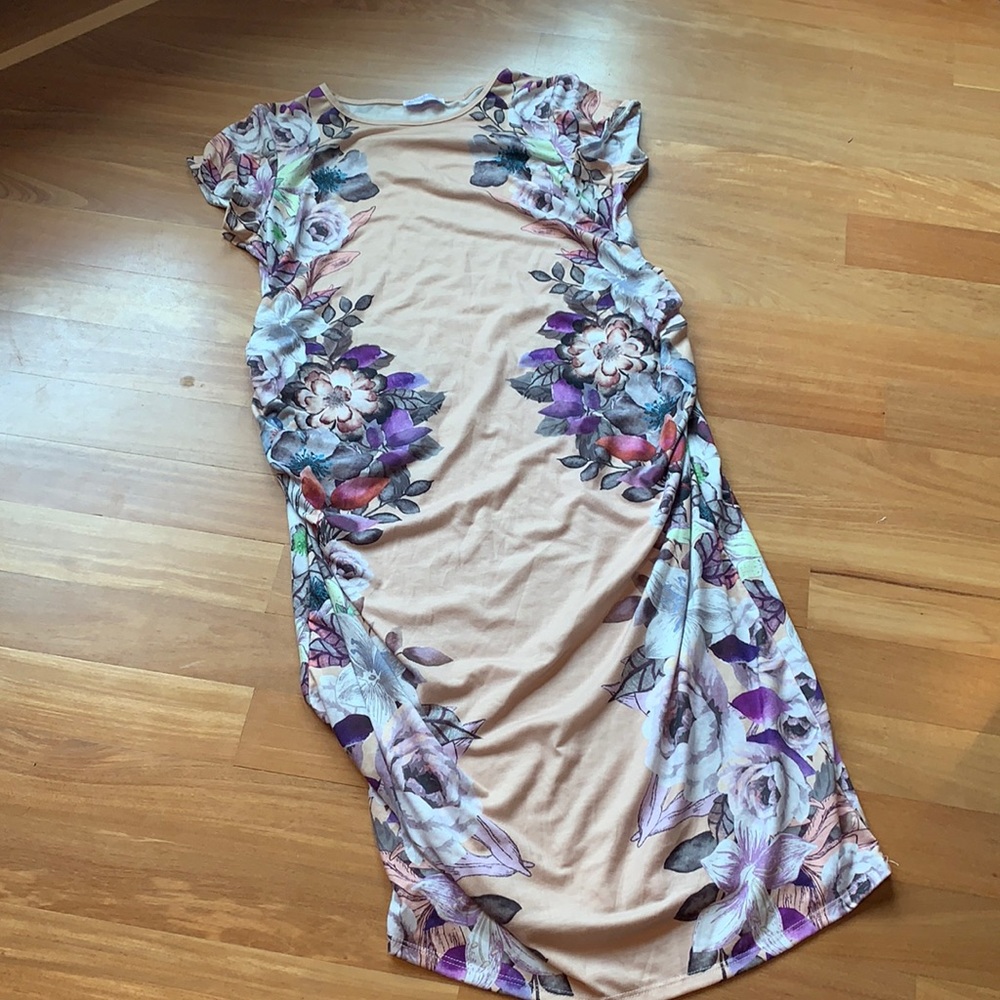 Bluebelle Maternity Floral Dress